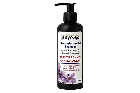Keratin & At Kuyruğu Organic Şampuan